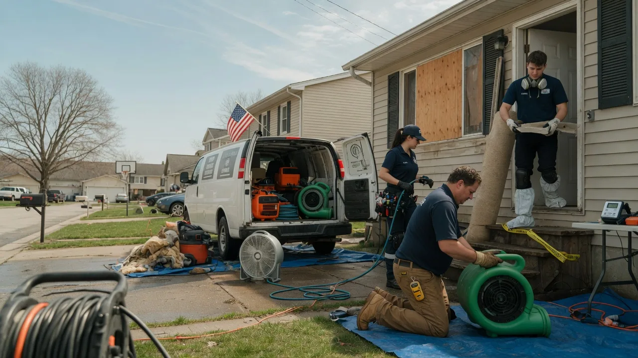 Water Damage Restoration in New Manchester, WV near me
